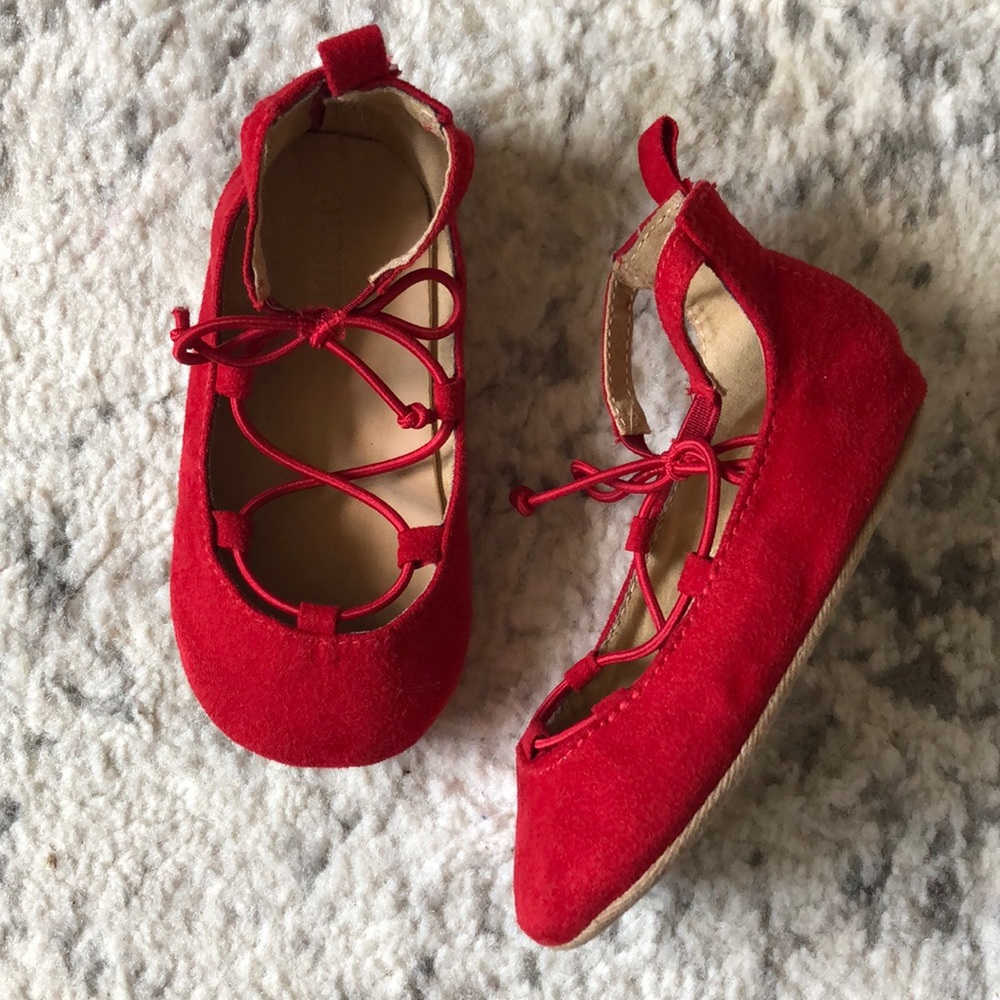 Baby Lace-up Ballet Flats